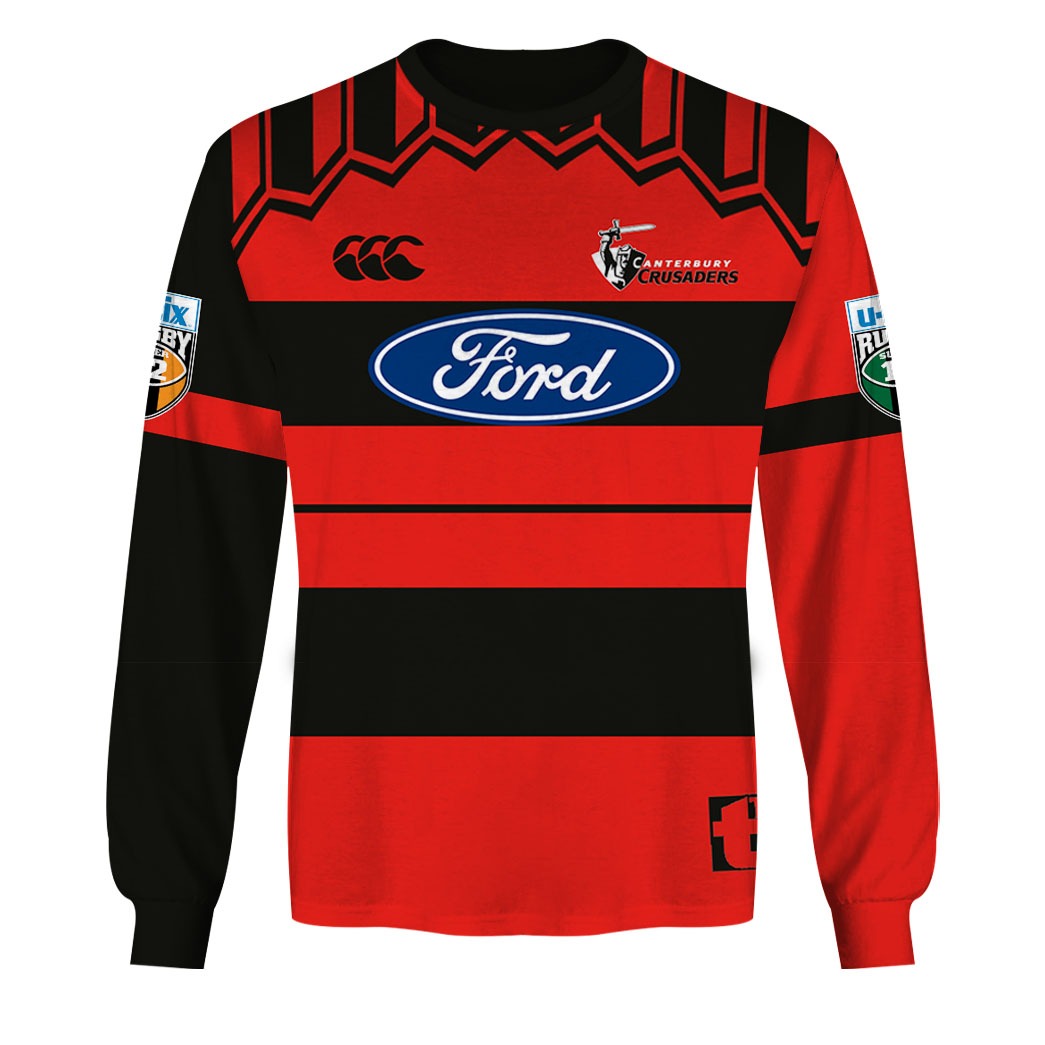 Personalise Throwback Canterbury Crusaders Super Rugby Vintage 1998 - Famjoys Personalise Throwback Canterbury Crusaders Super Rugby Vintage 1998 - Famjoys