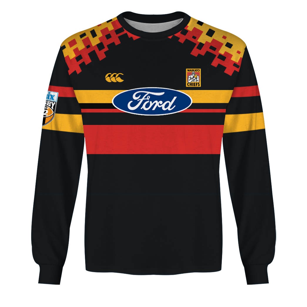 Personalise Throwback Waikato Chiefs Super Rugby Vintage 1997 - Famjoys Personalise Throwback Waikato Chiefs Super Rugby Vintage 1997 - Famjoys