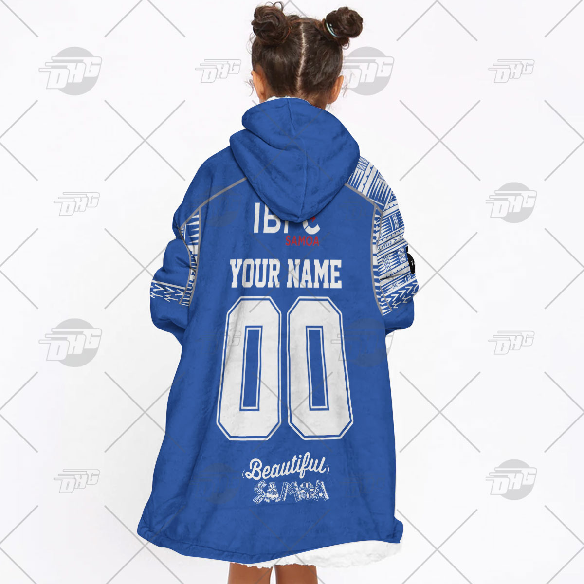 Personalise Toa Samoa Rugby League World Cup Away 2022 Oodie - Famjoys Personalise Toa Samoa Rugby League World Cup Away 2022 Oodie - Famjoys