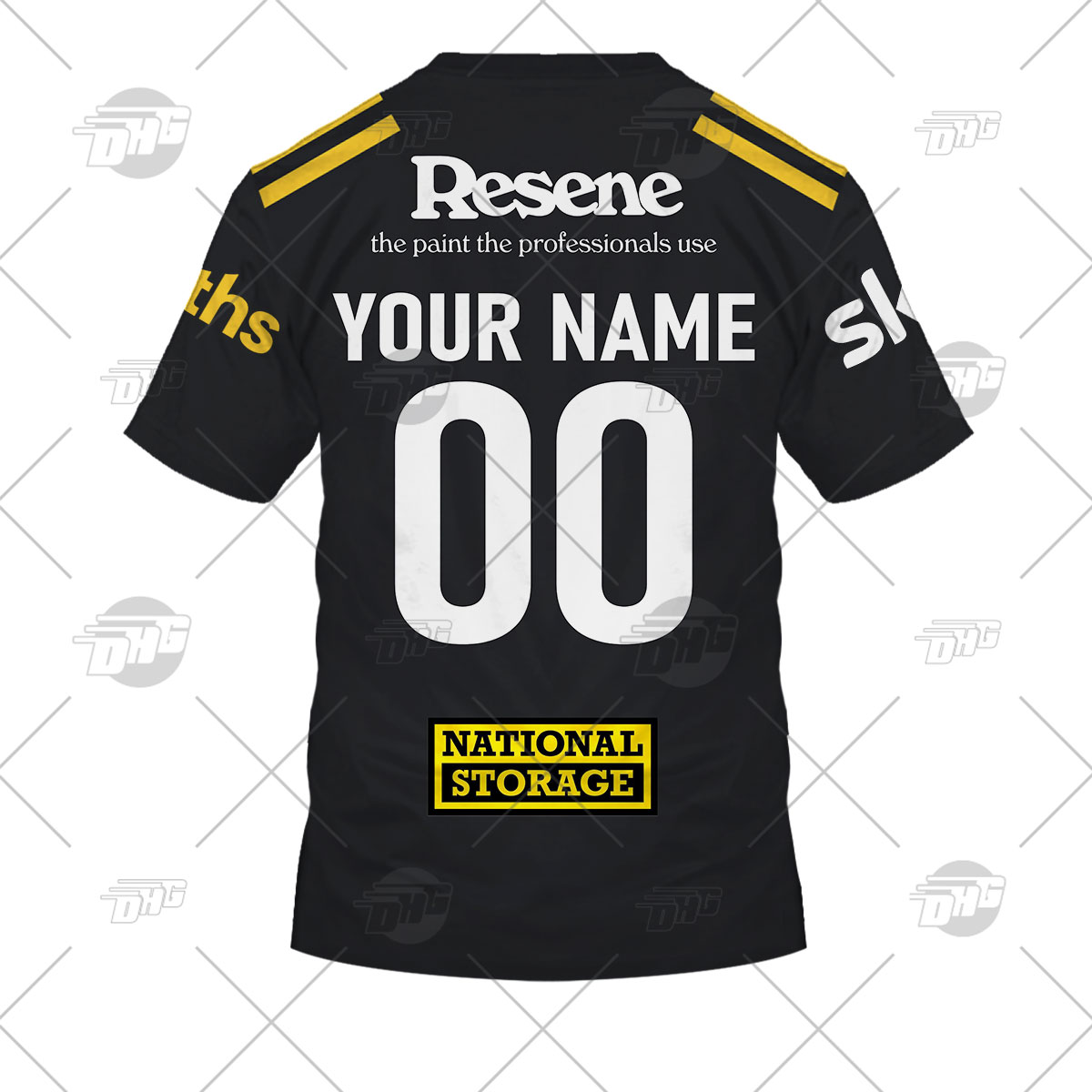 Personalise Wellington Hurricanes Super Rugby 2022 Away - Famjoys Personalise Wellington Hurricanes Super Rugby 2022 Away - Famjoys