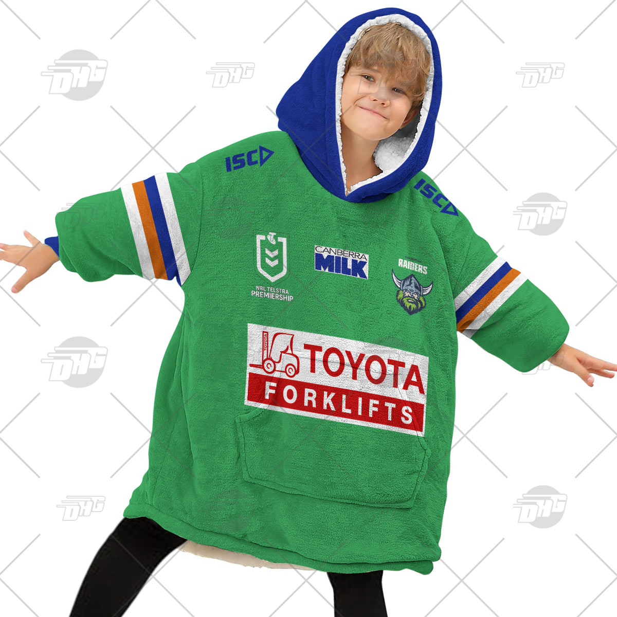 Personalised NRL Canberra Raiders Oodie 2023 Home - Famjoys Personalised NRL Canberra Raiders Oodie 2023 Home - Famjoys