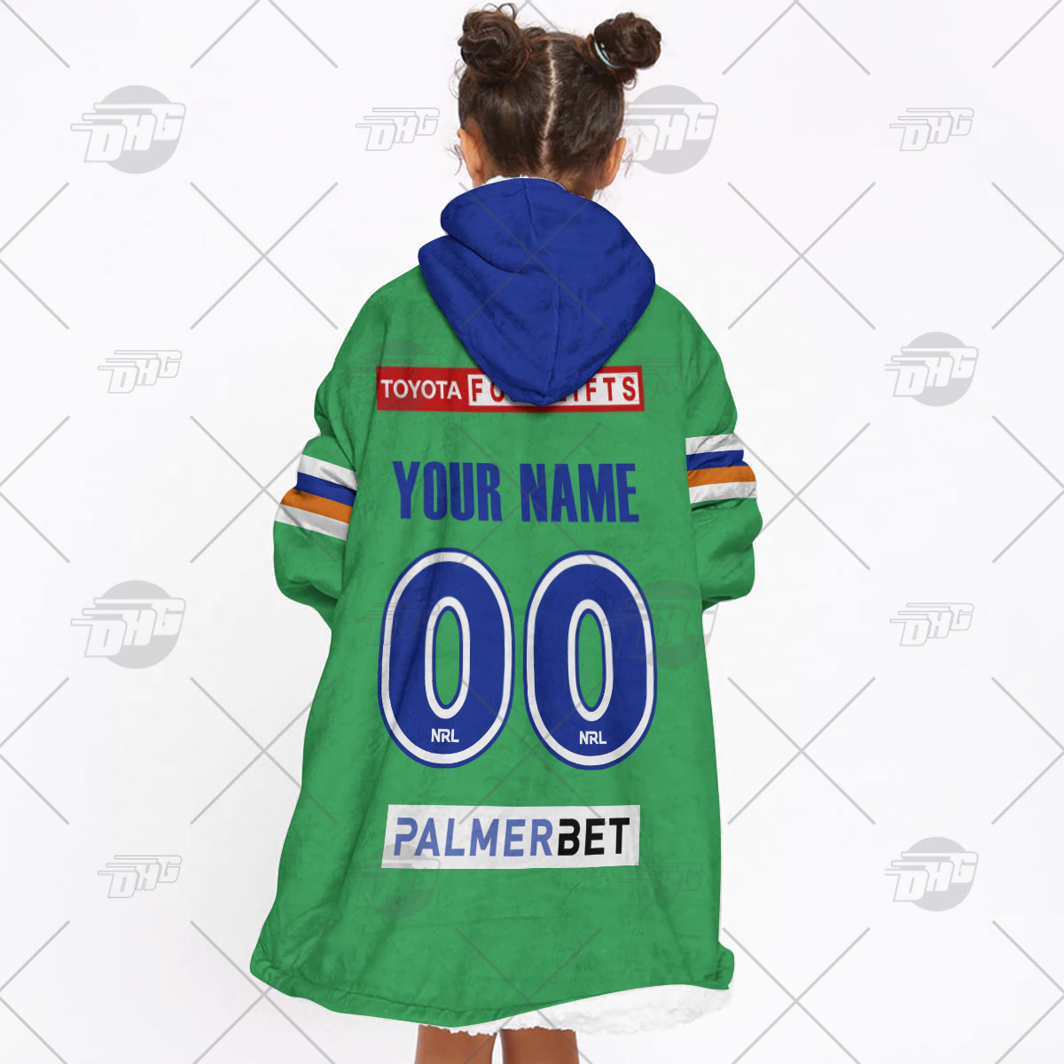 Personalised NRL Canberra Raiders Oodie 2023 Home - Famjoys Personalised NRL Canberra Raiders Oodie 2023 Home - Famjoys