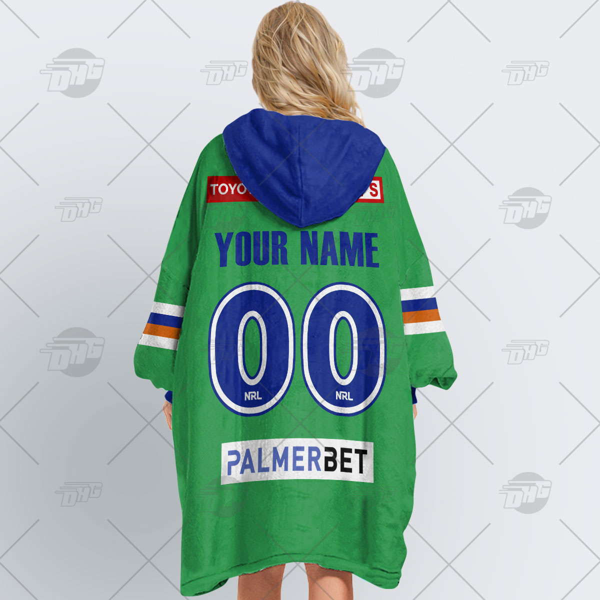 Personalised NRL Canberra Raiders Oodie 2023 Home - Famjoys Personalised NRL Canberra Raiders Oodie 2023 Home - Famjoys