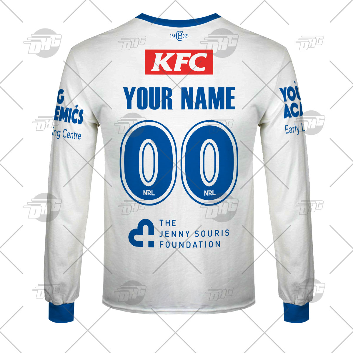 Personalised NRL Canterbury Bulldogs 2023 Home - Famjoys Personalised NRL Canterbury Bulldogs 2023 Home - Famjoys