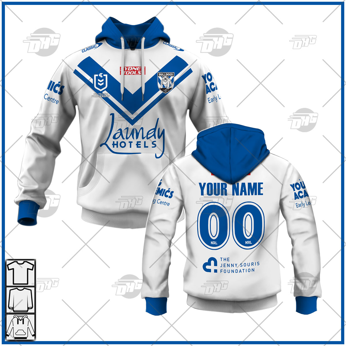 Personalised NRL Canterbury Bulldogs 2023 Home - Famjoys Personalised NRL Canterbury Bulldogs 2023 Home - Famjoys