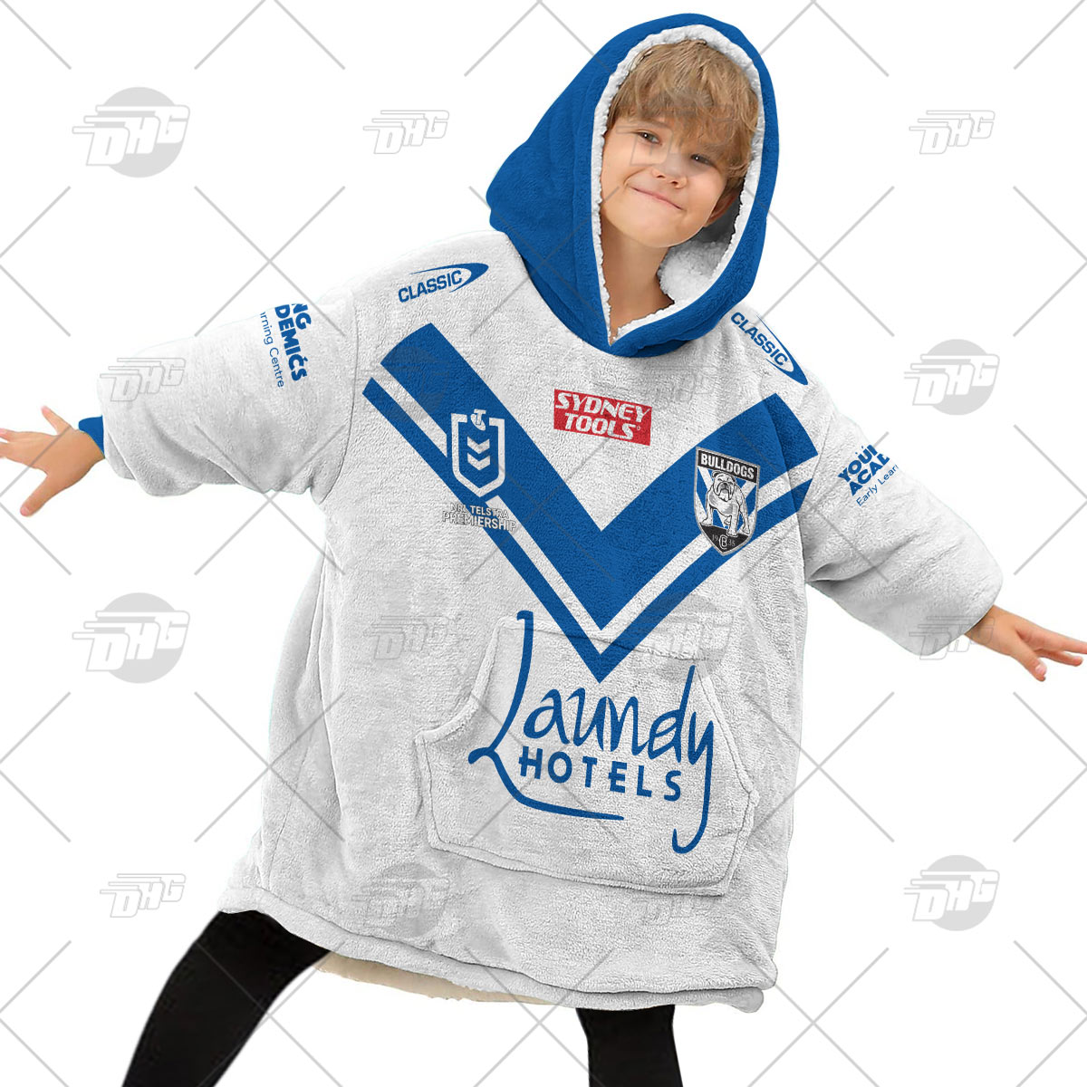 Personalised NRL Canterbury Bulldogs Oodie 2023 Home - Famjoys Personalised NRL Canterbury Bulldogs Oodie 2023 Home - Famjoys
