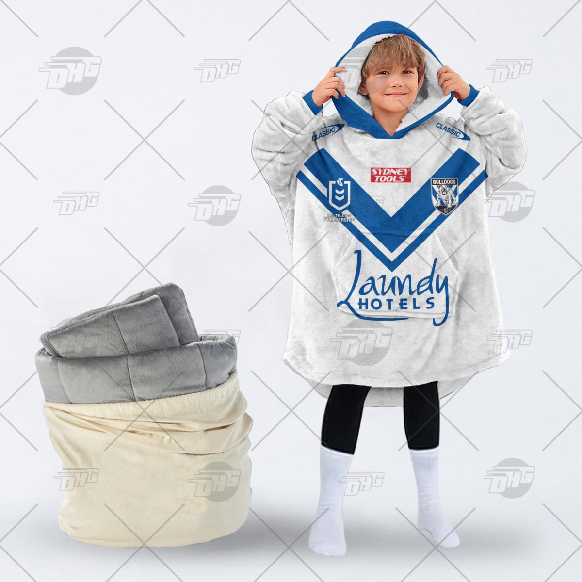 Personalised NRL Canterbury Bulldogs Oodie 2023 Home - Famjoys Personalised NRL Canterbury Bulldogs Oodie 2023 Home - Famjoys