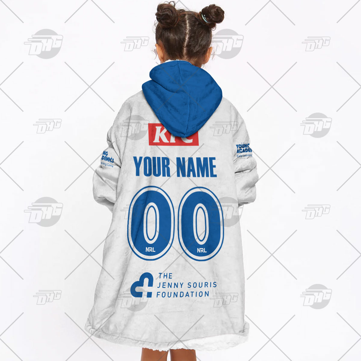 Personalised NRL Canterbury Bulldogs Oodie 2023 Home - Famjoys Personalised NRL Canterbury Bulldogs Oodie 2023 Home - Famjoys