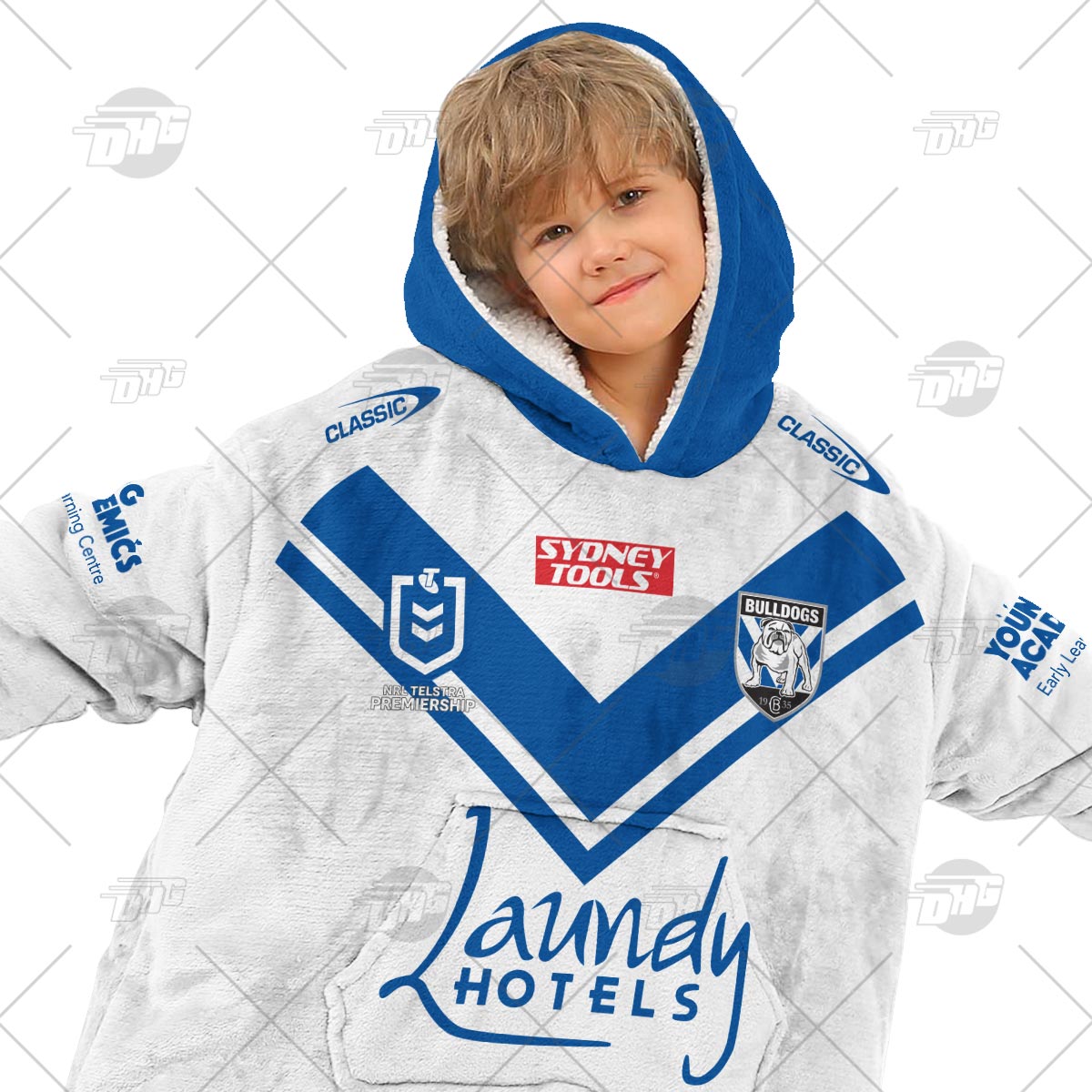Personalised NRL Canterbury Bulldogs Oodie 2023 Home - Famjoys Personalised NRL Canterbury Bulldogs Oodie 2023 Home - Famjoys