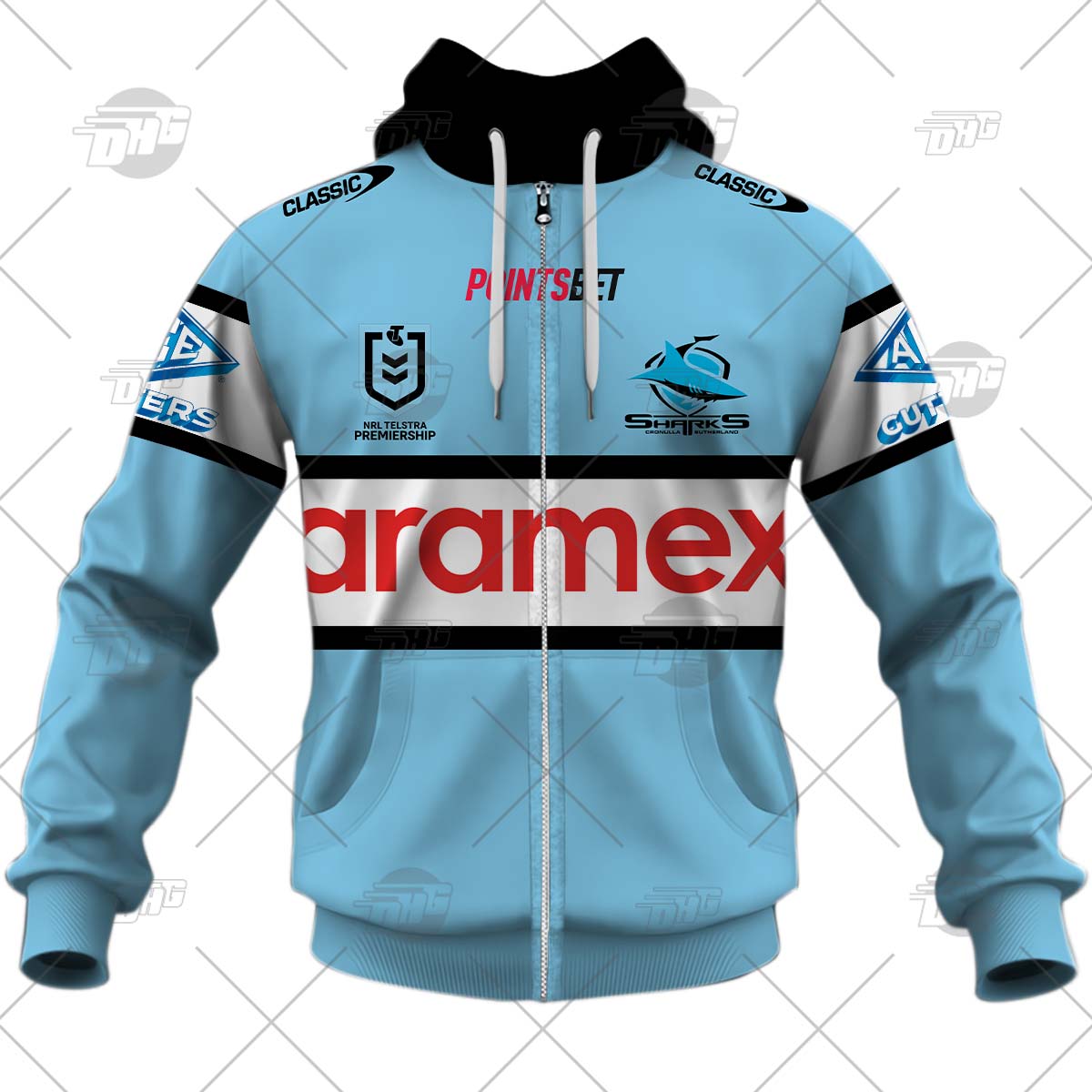 Personalised NRL Cronulla Sutherland Sharks 2023 Home - Famjoys Personalised NRL Cronulla Sutherland Sharks 2023 Home - Famjoys