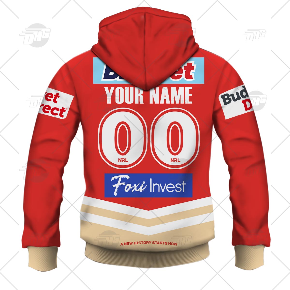 Personalised NRL Dolphins 2023 Home - Famjoys Personalised NRL Dolphins 2023 Home - Famjoys