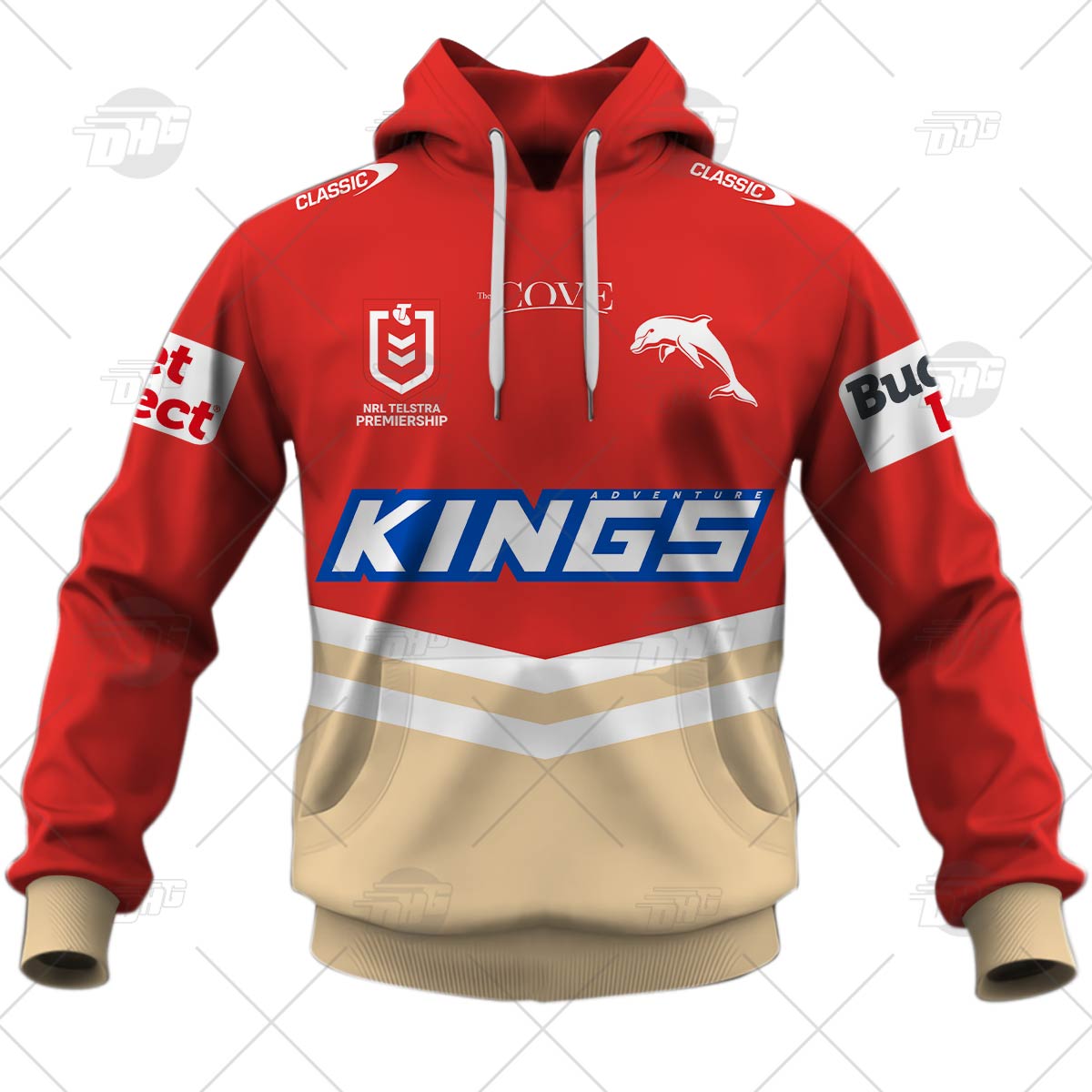 Personalised NRL Dolphins 2023 Home - Famjoys Personalised NRL Dolphins 2023 Home - Famjoys