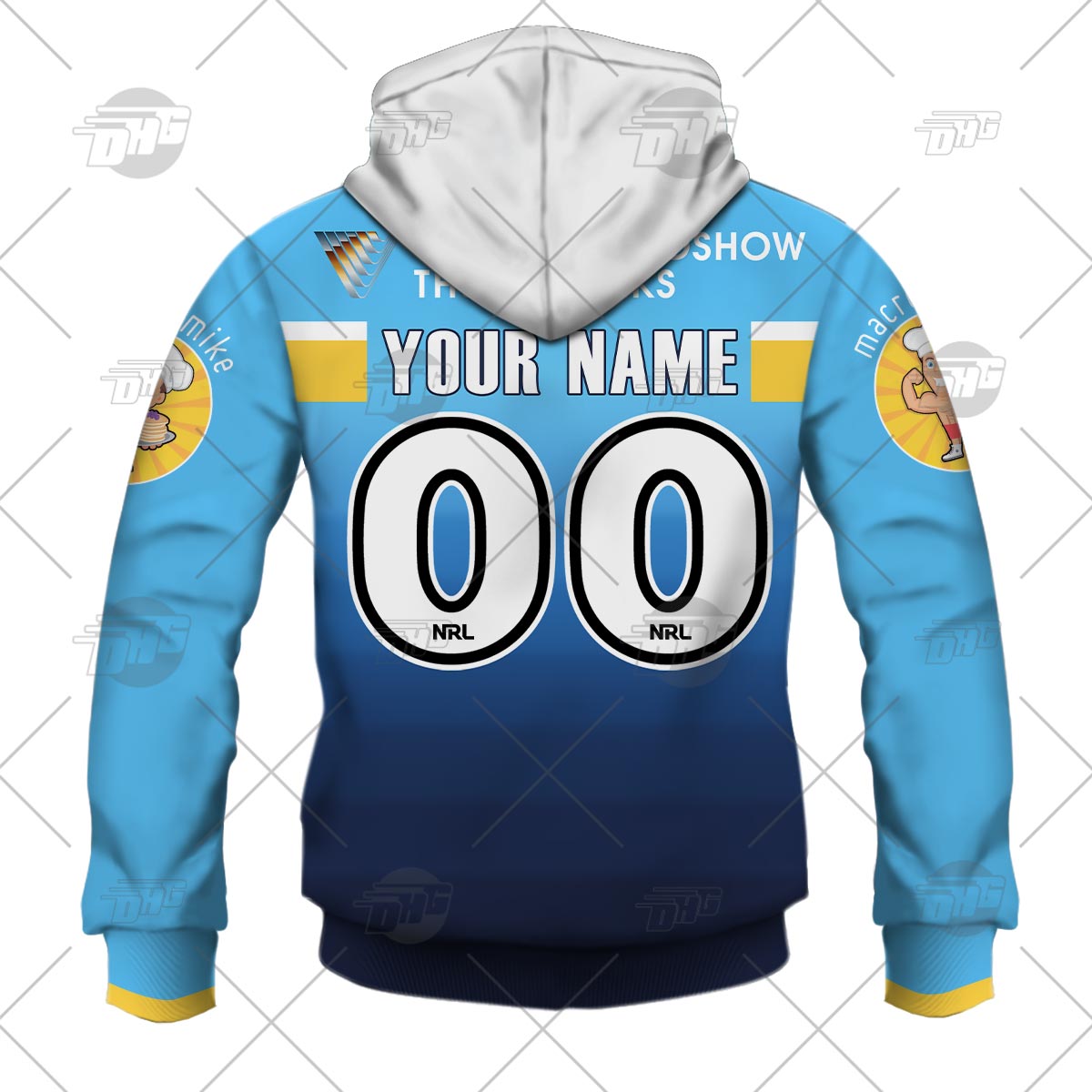 Personalised NRL Gold Coast Titans 2023 Home - Famjoys Personalised NRL Gold Coast Titans 2023 Home - Famjoys