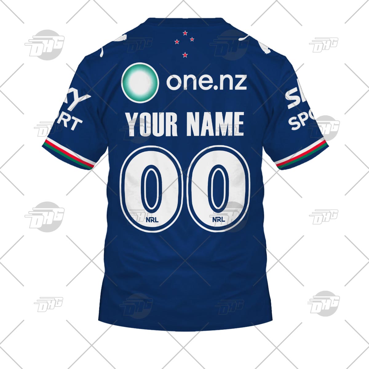 Personalised NRL New Zealand Warriors 2023 Home - Famjoys Personalised NRL New Zealand Warriors 2023 Home - Famjoys