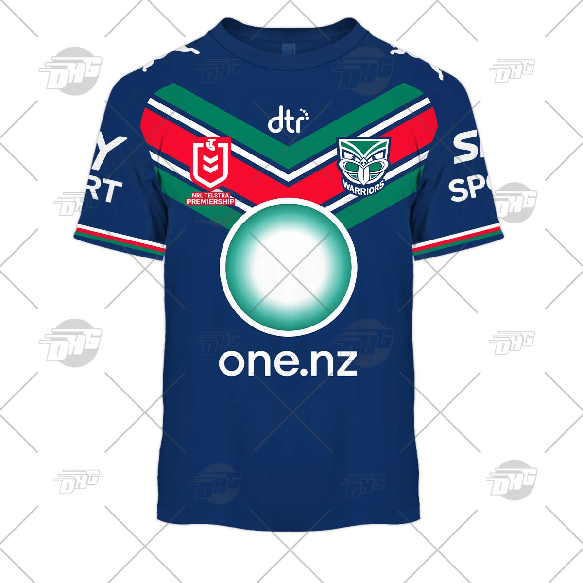 Personalised NRL New Zealand Warriors 2023 Home - Famjoys Personalised NRL New Zealand Warriors 2023 Home - Famjoys