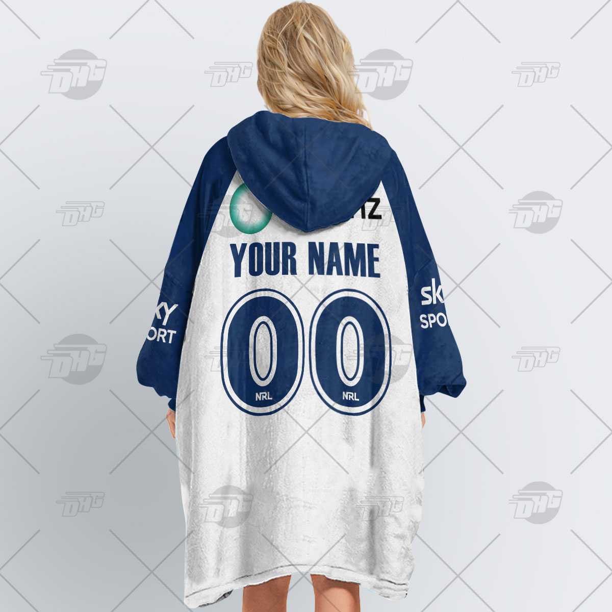 Personalised NRL New Zealand Warriors Oodie 2023 Away - Famjoys Personalised NRL New Zealand Warriors Oodie 2023 Away - Famjoys