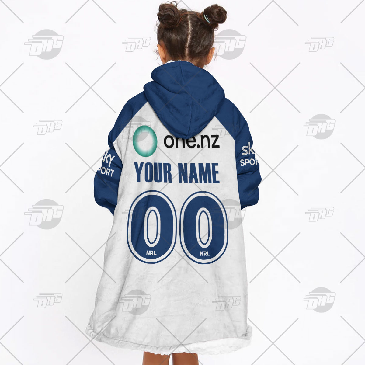 Personalised NRL New Zealand Warriors Oodie 2023 Away - Famjoys Personalised NRL New Zealand Warriors Oodie 2023 Away - Famjoys