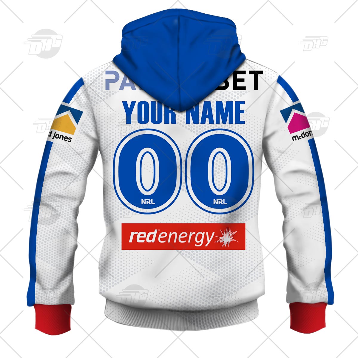 Personalised NRL Newcastle Knights 2023 Away - Famjoys Personalised NRL Newcastle Knights 2023 Away - Famjoys