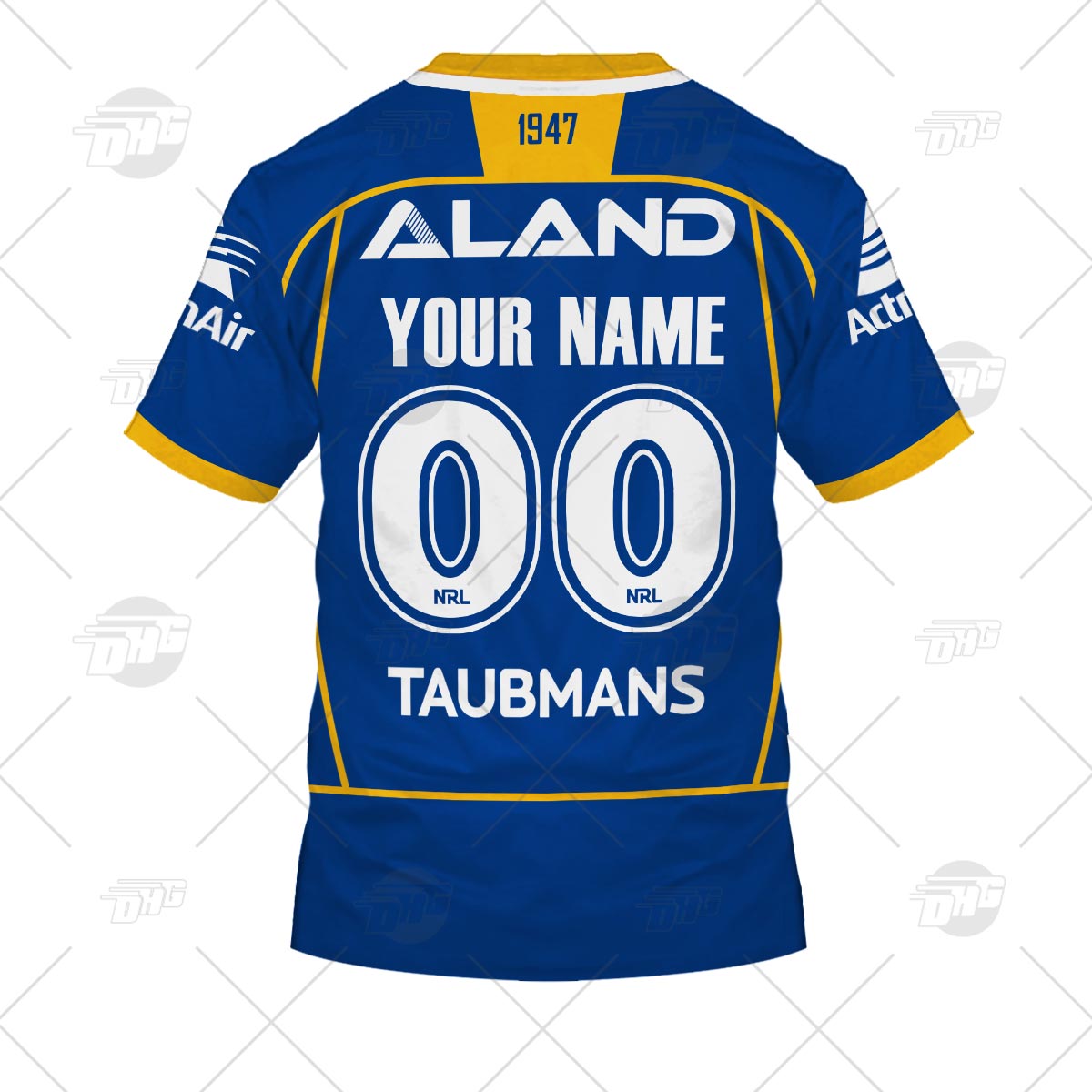 Personalised NRL Parramatta Eels 2023 Home - Famjoys Personalised NRL Parramatta Eels 2023 Home - Famjoys