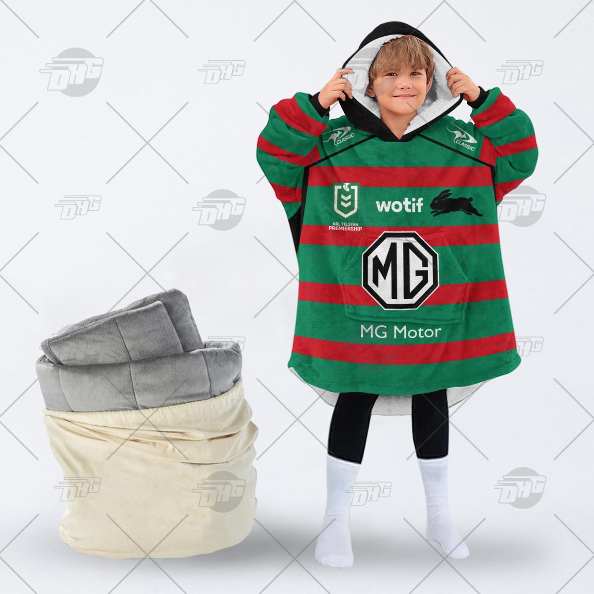 Personalised NRL South Sydney Rabbitohs Oodie 2023 Home - Famjoys Personalised NRL South Sydney Rabbitohs Oodie 2023 Home - Famjoys