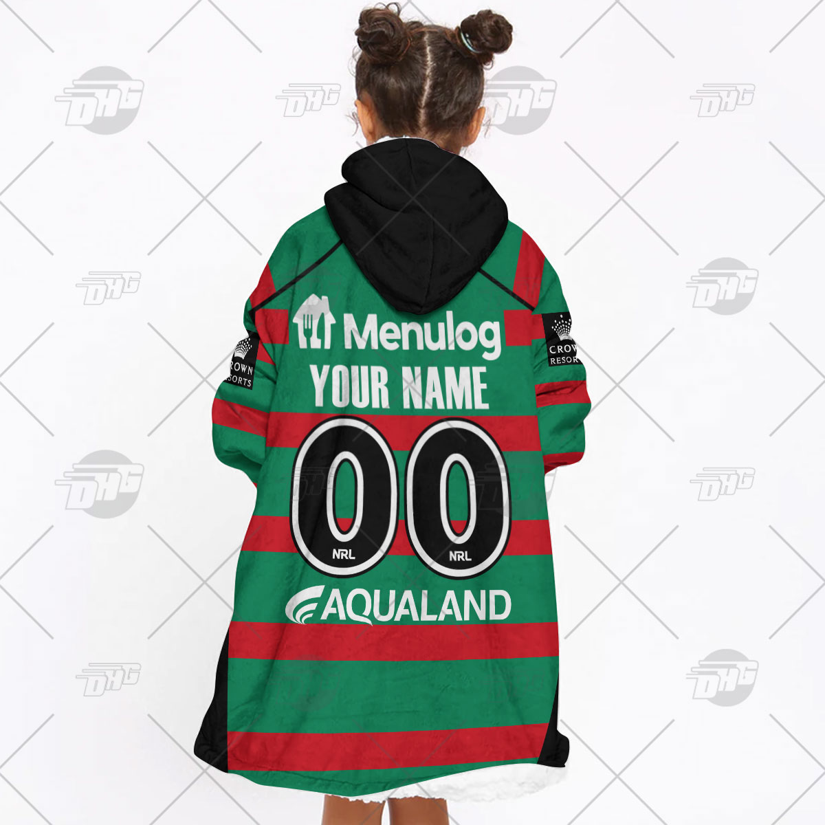 Personalised NRL South Sydney Rabbitohs Oodie 2023 Home - Famjoys Personalised NRL South Sydney Rabbitohs Oodie 2023 Home - Famjoys
