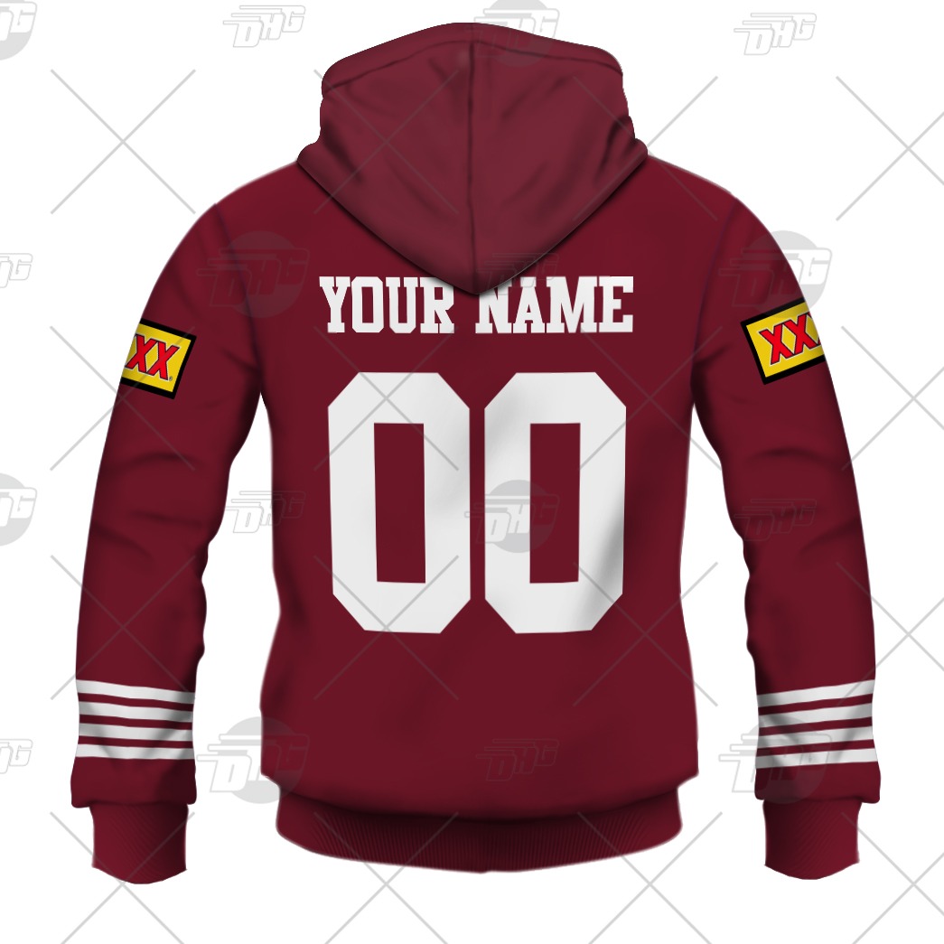Personalised NRL State of Origin QUEENSLAND MAROON Vintage 1991 Heritage Collection - Famjoys Personalised NRL State of Origin QUEENSLAND MAROON Vintage 1991 Heritage Collection - Famjoys