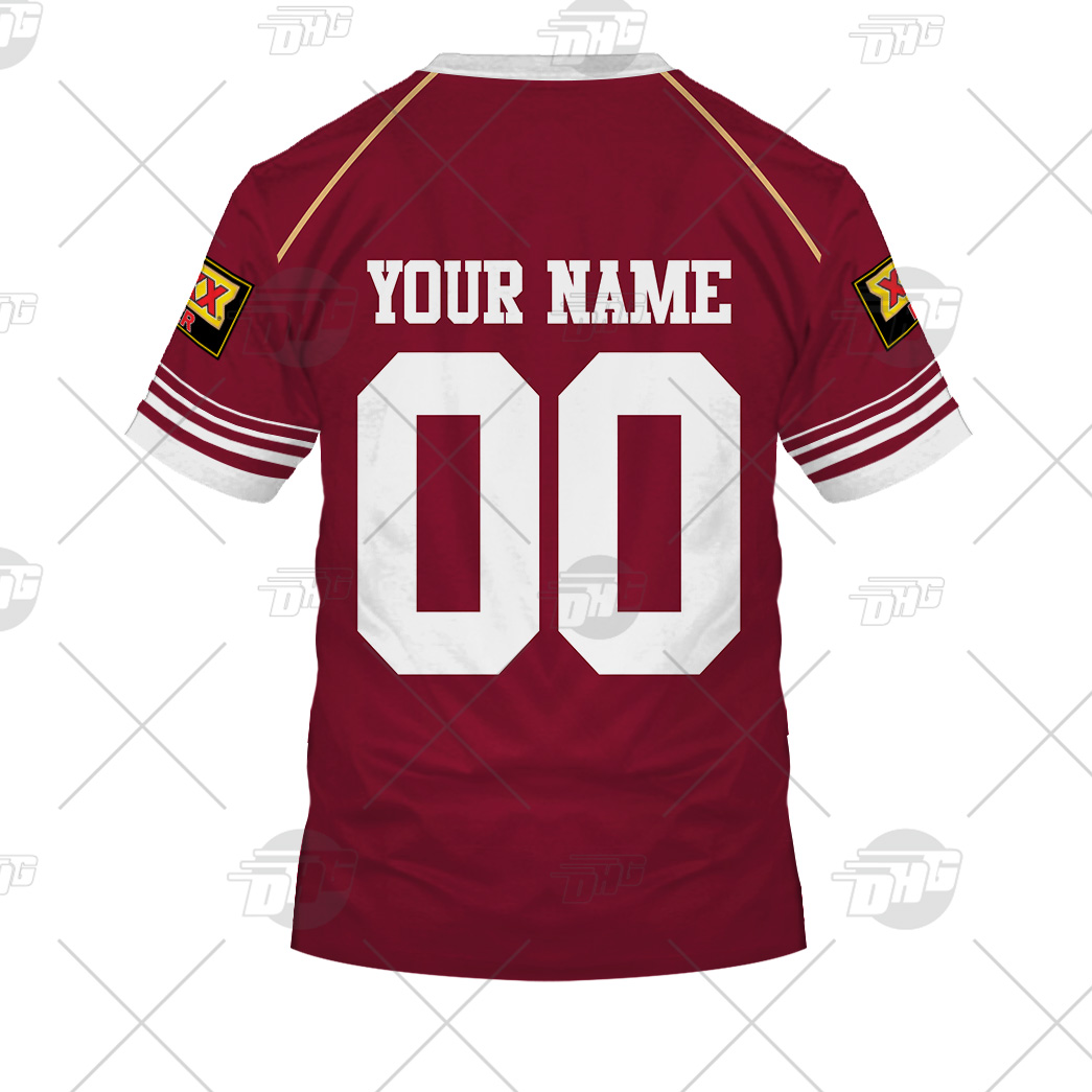 Personalised NRL State of Origin series QUEENSLAND MAROONS Vintage 2006 Heritage Collection - Famjoys Personalised NRL State of Origin series QUEENSLAND MAROONS Vintage 2006 Heritage Collection - Famjoys