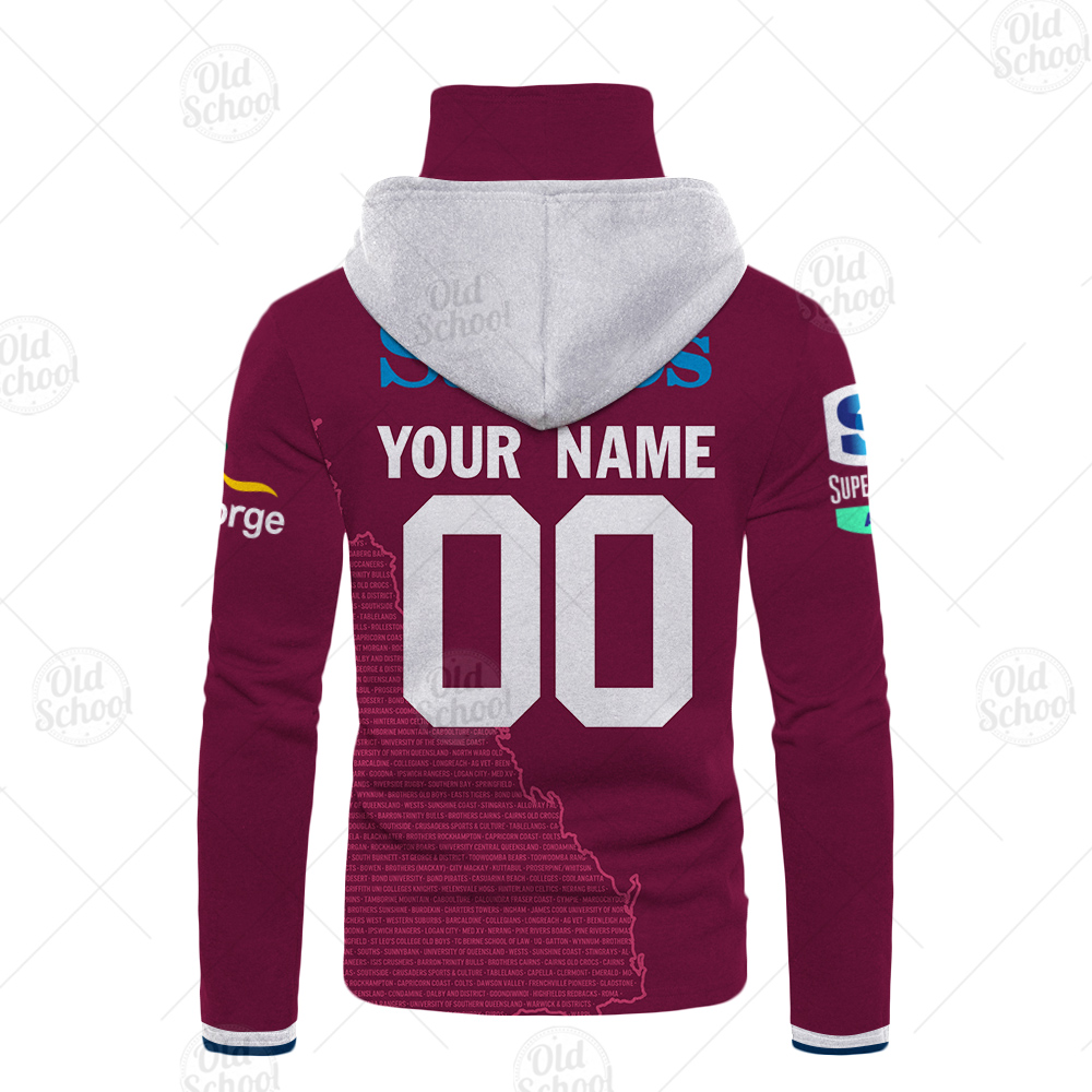 Personalised Super Rugby QUEENSLAND REDS Home - Famjoys Personalised Super Rugby QUEENSLAND REDS Home - Famjoys