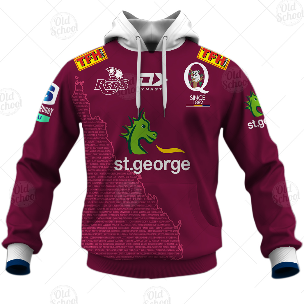 Personalised Super Rugby QUEENSLAND REDS Home - Famjoys Personalised Super Rugby QUEENSLAND REDS Home - Famjoys