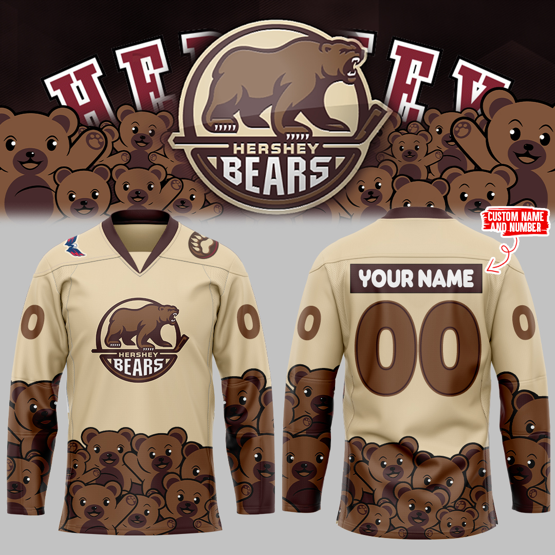 Personalization Hershey Bears Jersey 2024 - Famjoys Personalization Hershey Bears Jersey 2024 - Famjoys