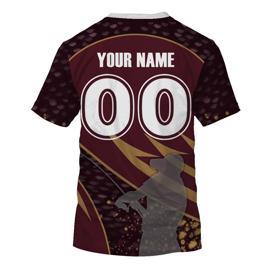 Personalize QLD MAROONS State of Origin Series 2020 Fishing Hoodie - Famjoys Personalize QLD MAROONS State of Origin Series 2020 Fishing Hoodie - Famjoys