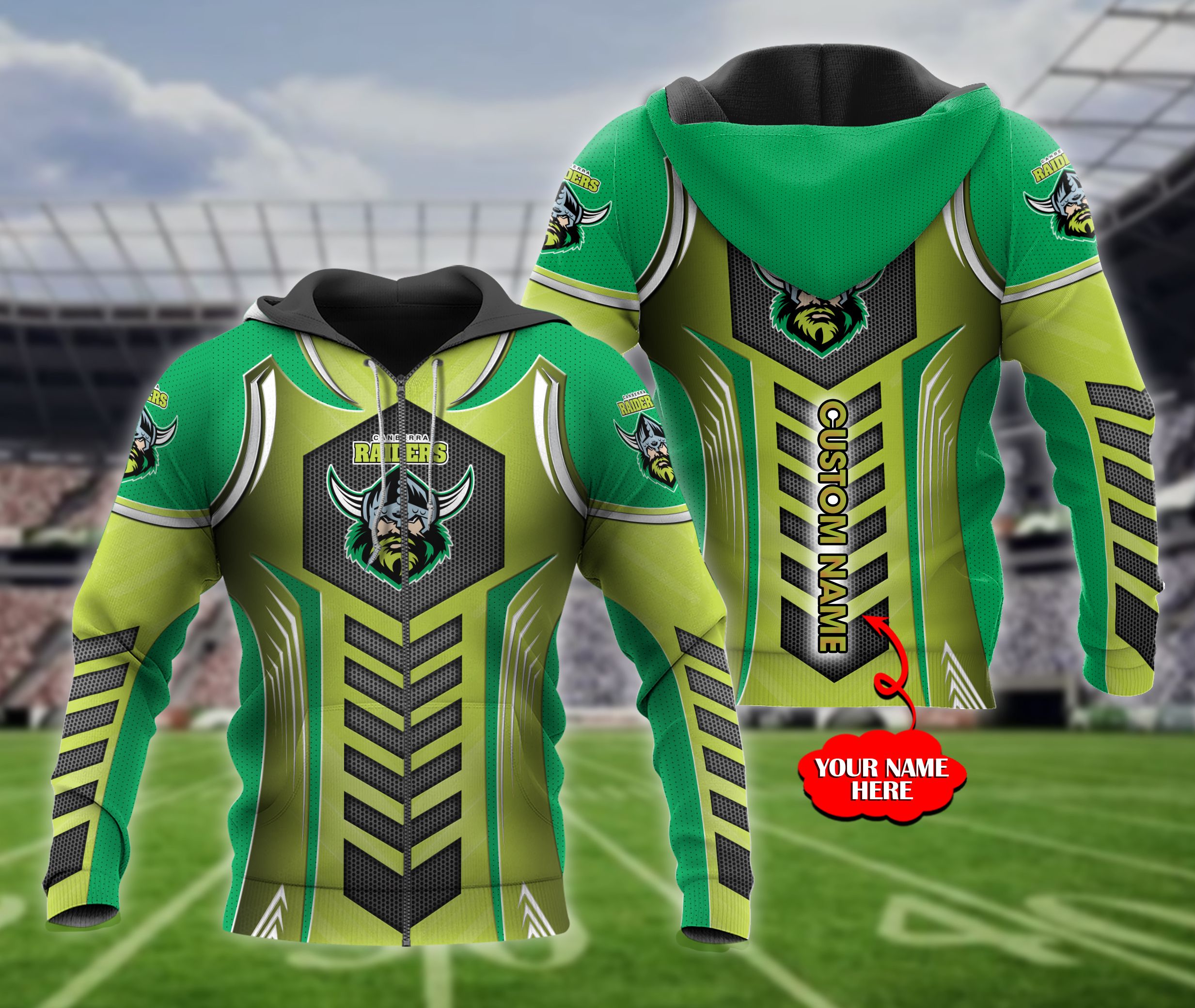 Personalized 3D Hoodie Canberra Raiders Nrl 3D Custom Name 3D All Over Print Zip Up Hoodie Option - Famjoys Personalized 3D Hoodie Canberra Raiders Nrl 3D Custom Name 3D All Over Print Zip Up Hoodie Option - Famjoys