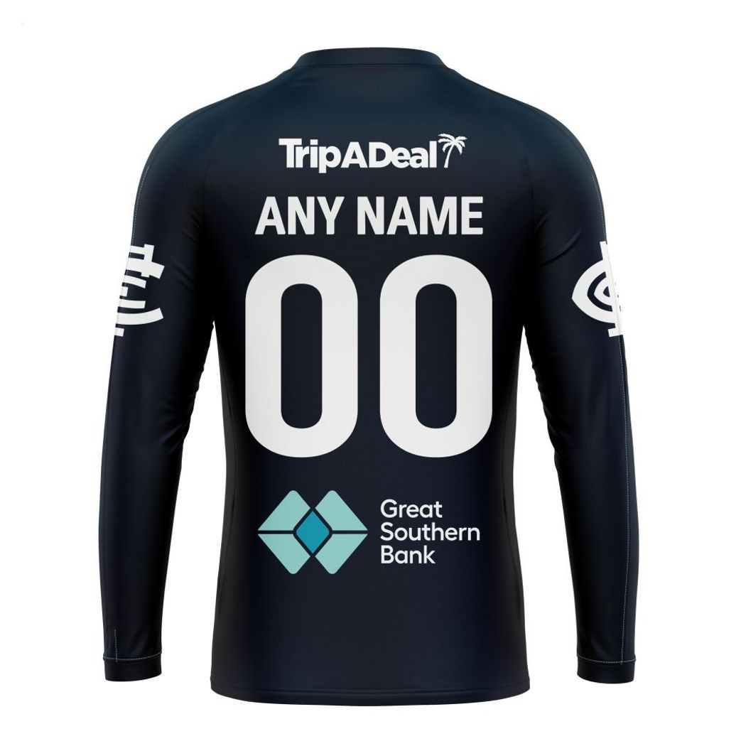 Personalized AFL Carlton Football Club Home Kits 2023 T-Shirt - Famjoys Personalized AFL Carlton Football Club Home Kits 2023 T-Shirt - Famjoys