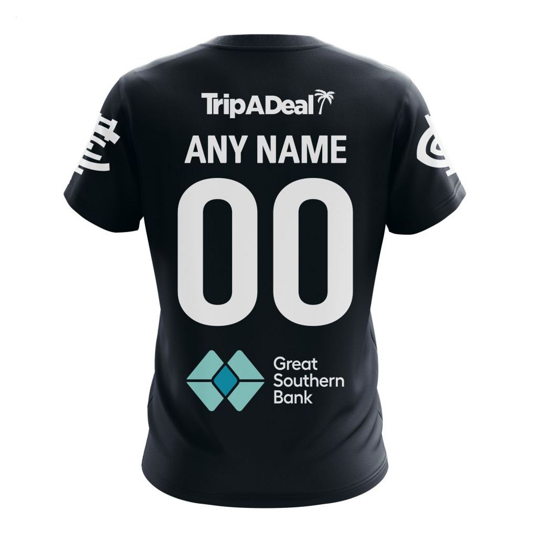 Personalized AFL Carlton Football Club Home Kits 2023 T-Shirt - Famjoys Personalized AFL Carlton Football Club Home Kits 2023 T-Shirt - Famjoys