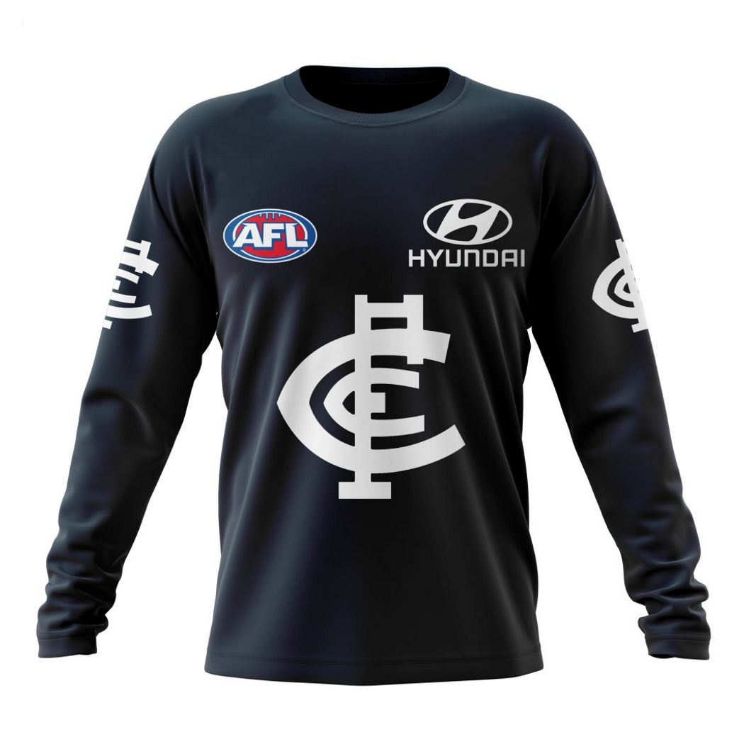 Personalized AFL Carlton Football Club Home Kits 2023 T-Shirt - Famjoys Personalized AFL Carlton Football Club Home Kits 2023 T-Shirt - Famjoys