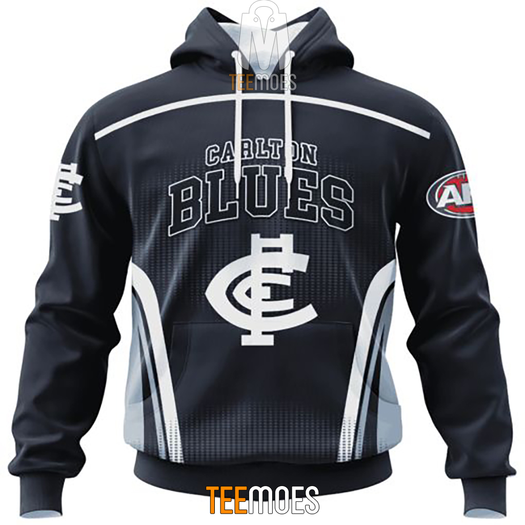 Personalized AFL Carlton Football Club Special Sideline Design Unisex Hoodie - Famjoys Personalized AFL Carlton Football Club Special Sideline Design Unisex Hoodie - Famjoys