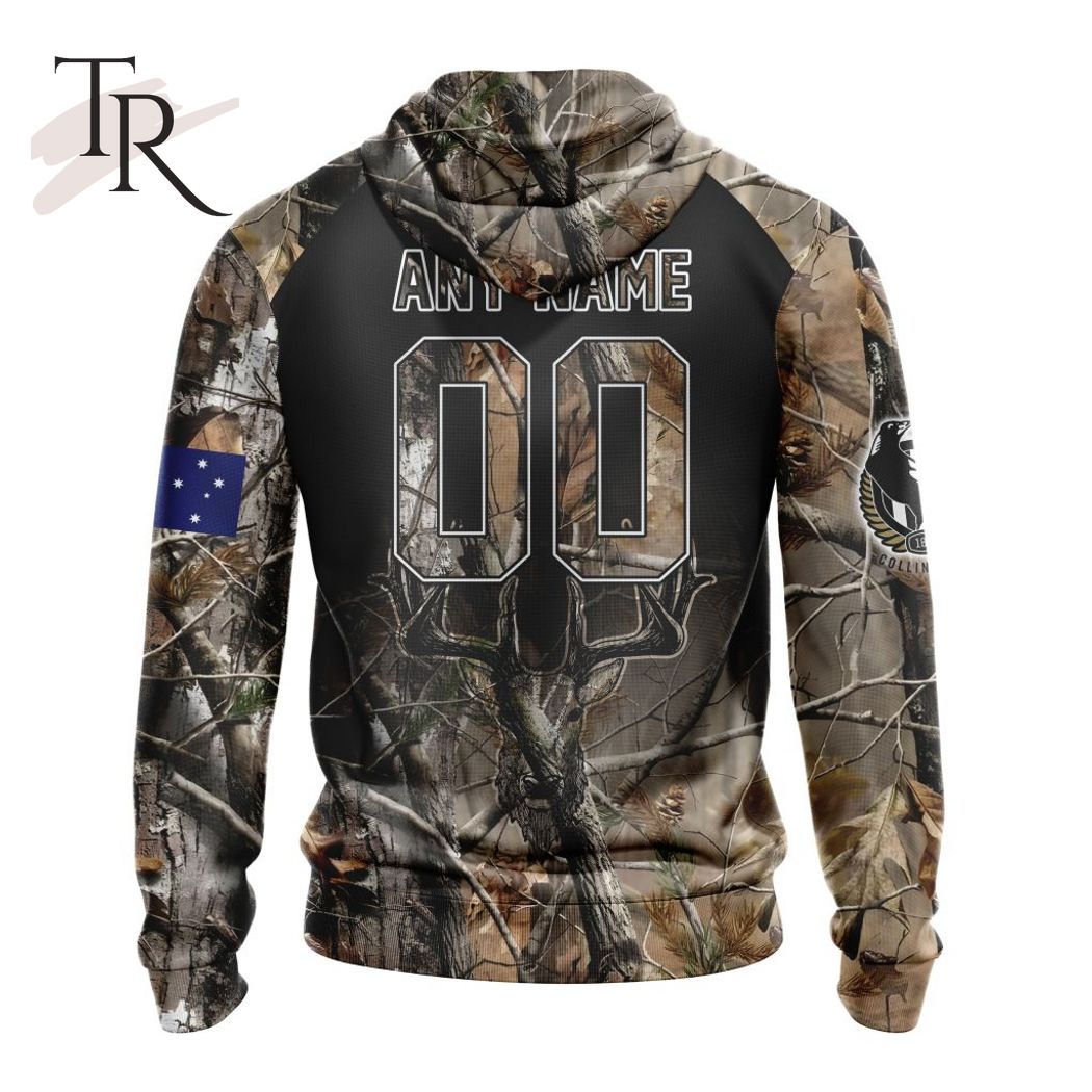 Personalized AFL Collingwood Football Club Special Camo Realtree Hunting Hoodie 3D - Famjoys Personalized AFL Collingwood Football Club Special Camo Realtree Hunting Hoodie 3D - Famjoys