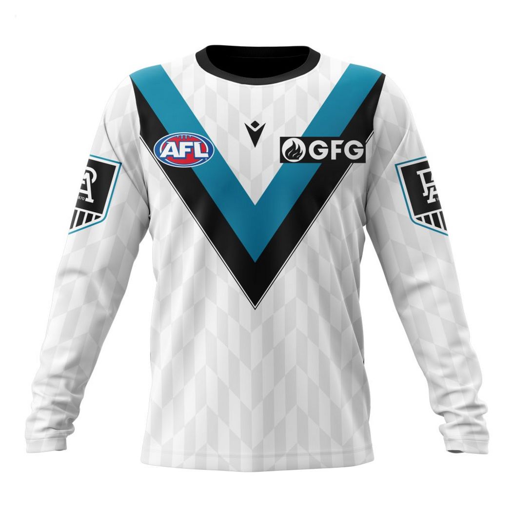 Personalized AFL Port Adelaide Football Club Clash Kits 2023 T-Shirt - Famjoys Personalized AFL Port Adelaide Football Club Clash Kits 2023 T-Shirt - Famjoys
