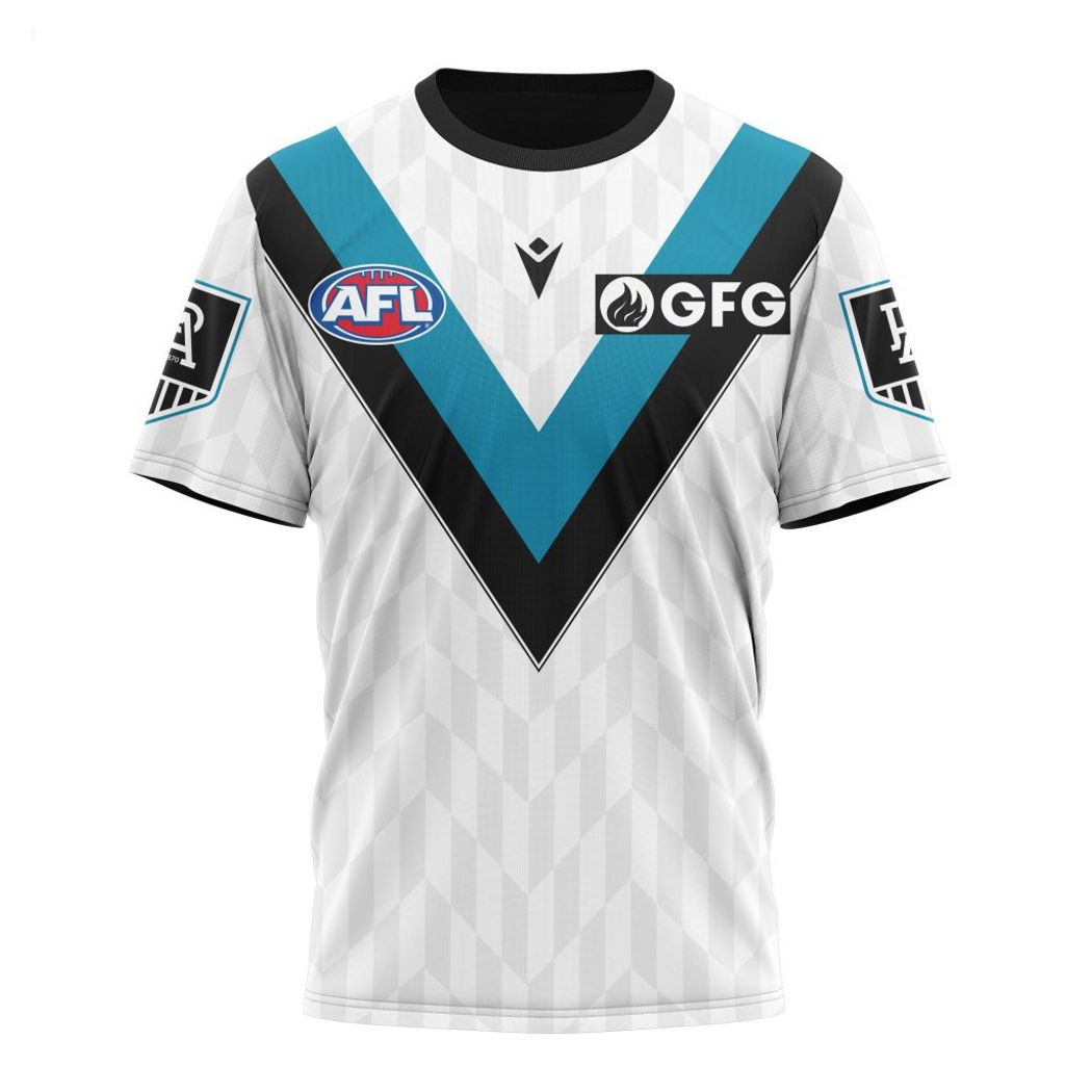 Personalized AFL Port Adelaide Football Club Clash Kits 2023 T-Shirt - Famjoys Personalized AFL Port Adelaide Football Club Clash Kits 2023 T-Shirt - Famjoys