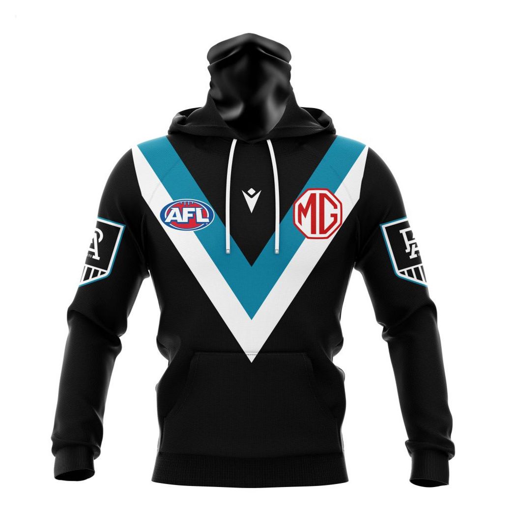 Personalized AFL Port Adelaide Football Club Home Kits 2023 T-Shirt - Famjoys Personalized AFL Port Adelaide Football Club Home Kits 2023 T-Shirt - Famjoys