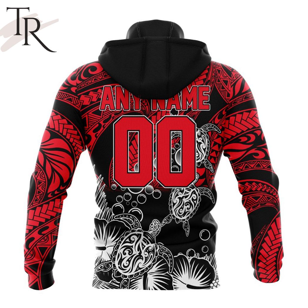 Personalized AFL St Kilda Football Club Special Polynesian Design Hoodie - Famjoys Personalized AFL St Kilda Football Club Special Polynesian Design Hoodie - Famjoys
