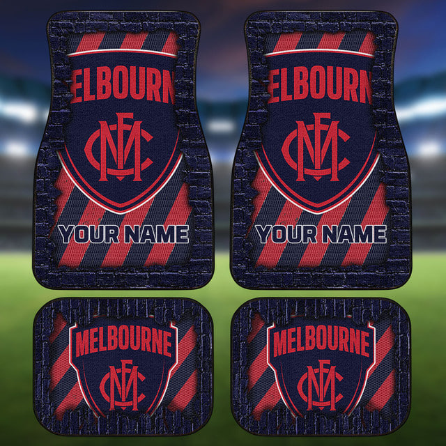Personalized Car Floor Mats For Fan – Melbourne Demons - Famjoys Personalized Car Floor Mats For Fan – Melbourne Demons - Famjoys