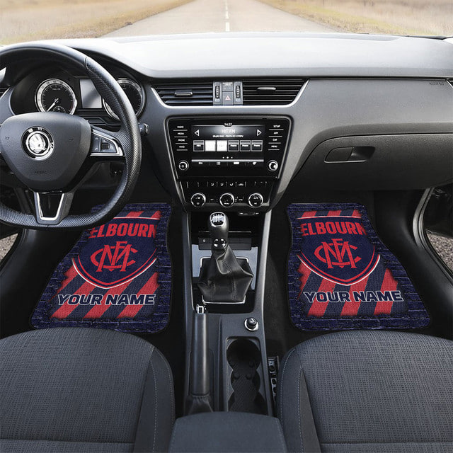 Personalized Car Floor Mats For Fan – Melbourne Demons - Famjoys Personalized Car Floor Mats For Fan – Melbourne Demons - Famjoys
