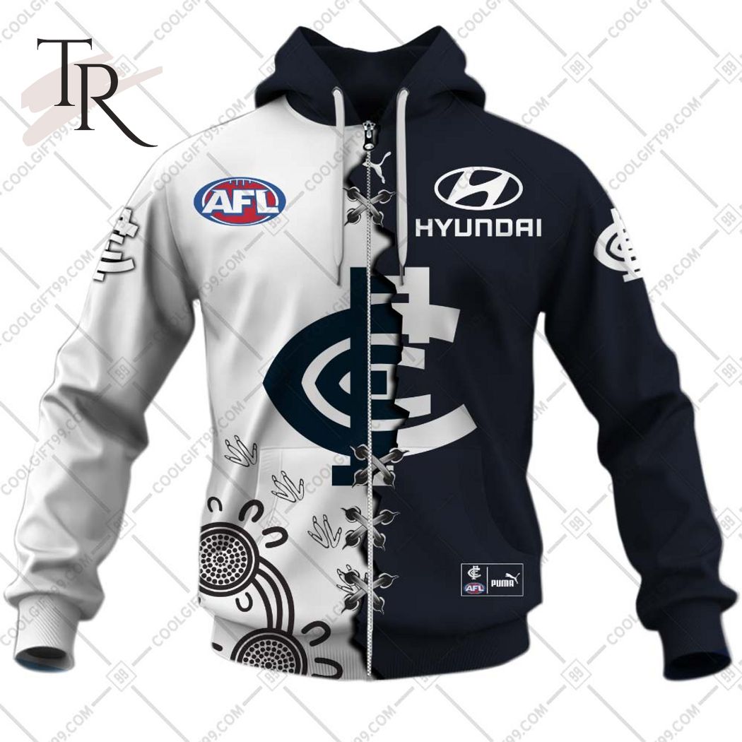 Personalized Guernsey Mix V2 AFL Carlton Blues Hoodie 3D - Famjoys Personalized Guernsey Mix V2 AFL Carlton Blues Hoodie 3D - Famjoys