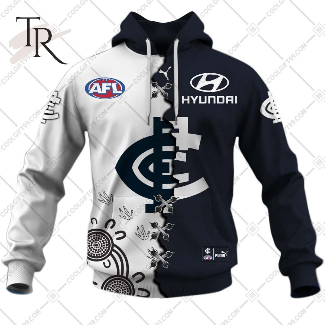 Personalized Guernsey Mix V2 AFL Carlton Blues Hoodie 3D - Famjoys Personalized Guernsey Mix V2 AFL Carlton Blues Hoodie 3D - Famjoys