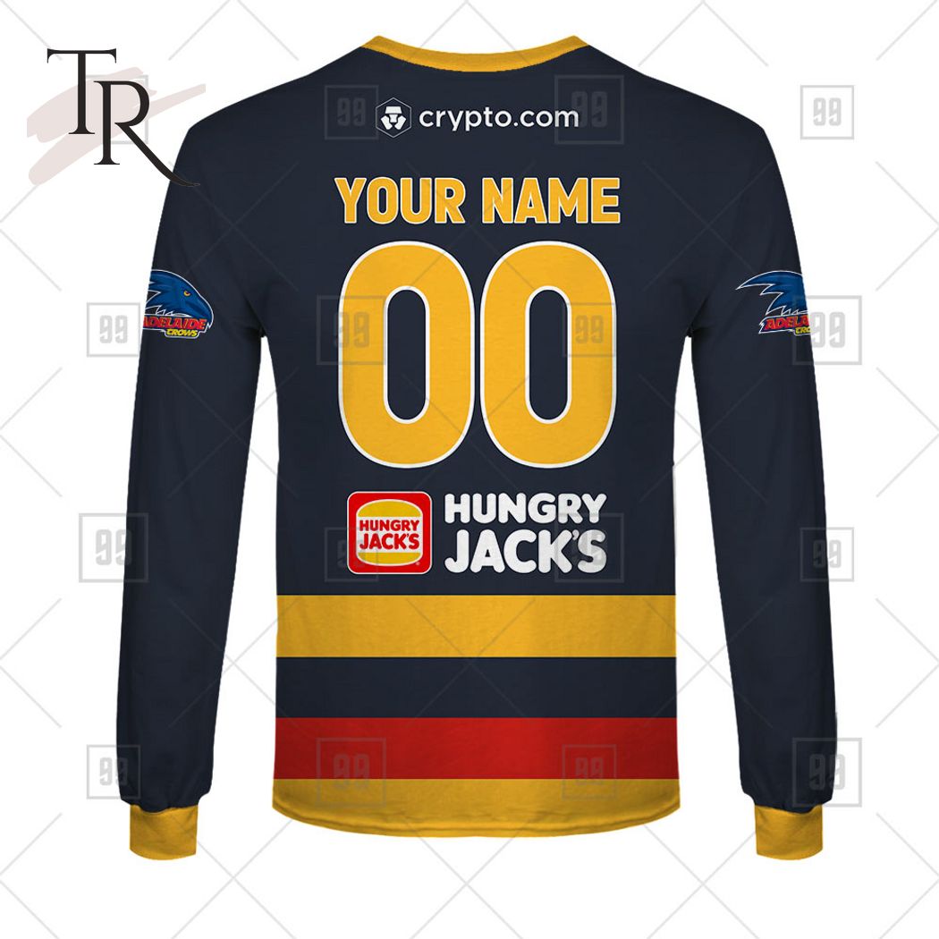 Personalized Home Guernsey 2023 AFL Adelaide Crows Hoodie - Famjoys Personalized Home Guernsey 2023 AFL Adelaide Crows Hoodie - Famjoys