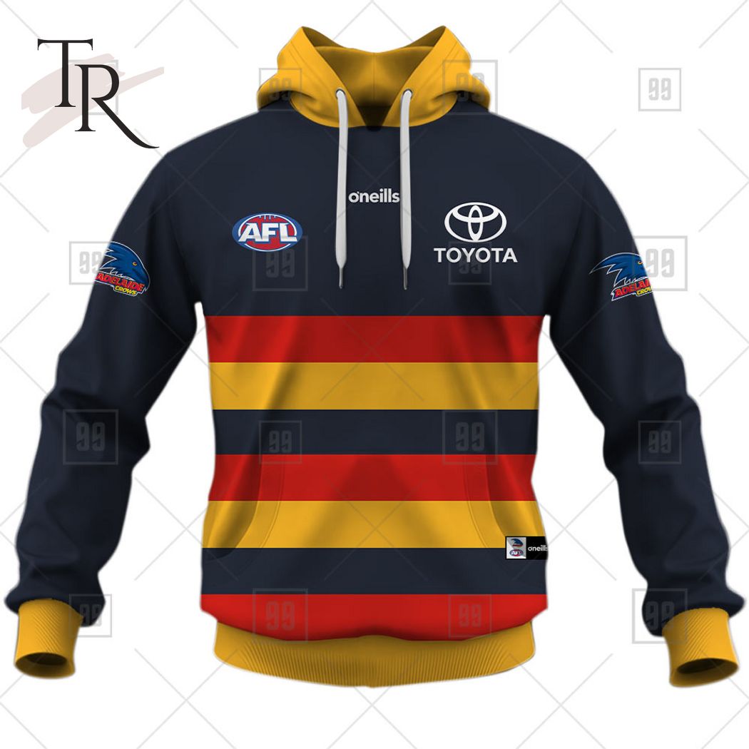 Personalized Home Guernsey 2023 AFL Adelaide Crows Hoodie - Famjoys Personalized Home Guernsey 2023 AFL Adelaide Crows Hoodie - Famjoys