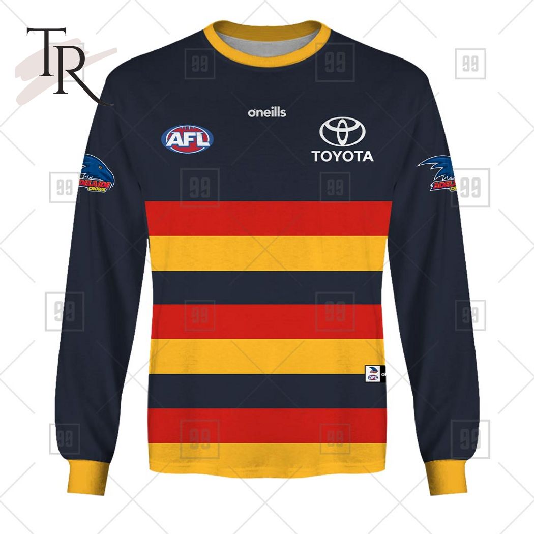 Personalized Home Guernsey 2023 AFL Adelaide Crows Hoodie - Famjoys Personalized Home Guernsey 2023 AFL Adelaide Crows Hoodie - Famjoys