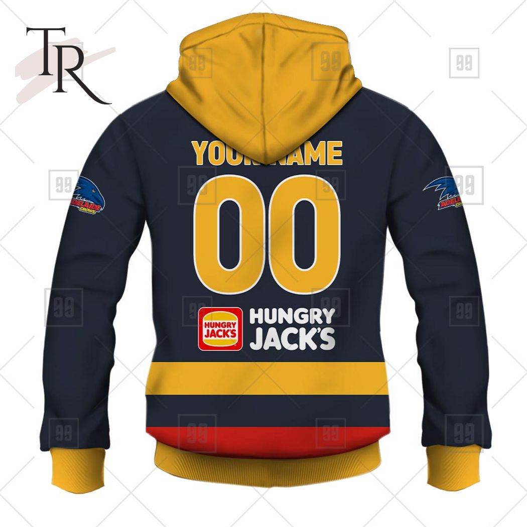 Personalized Home Guernsey 2023 AFL Adelaide Crows Hoodie - Famjoys Personalized Home Guernsey 2023 AFL Adelaide Crows Hoodie - Famjoys