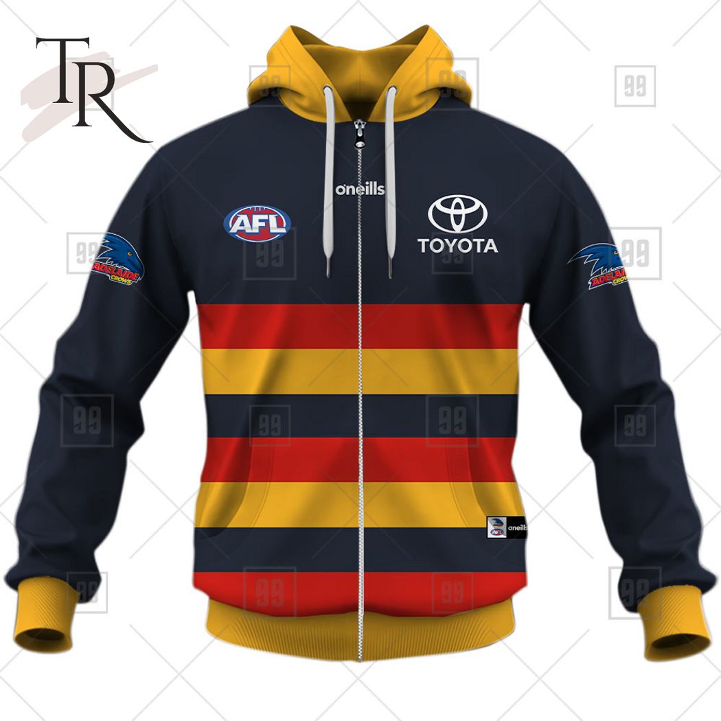 Personalized Home Guernsey 2023 AFL Adelaide Crows Hoodie - Famjoys Personalized Home Guernsey 2023 AFL Adelaide Crows Hoodie - Famjoys